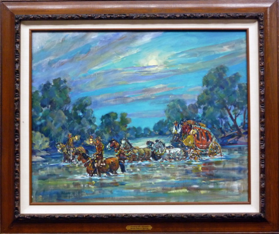 marjorie reed painting crossing river