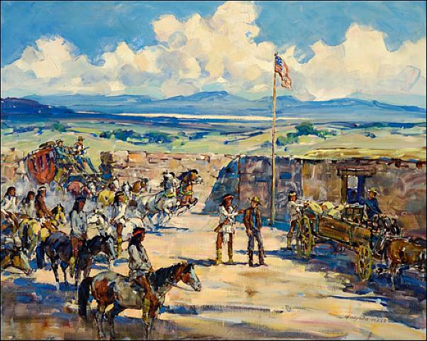 marjorie reed painting with army