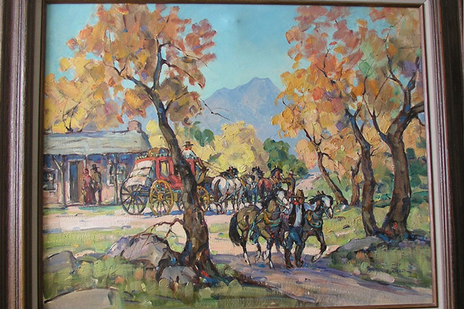 marjorie reed painting horses