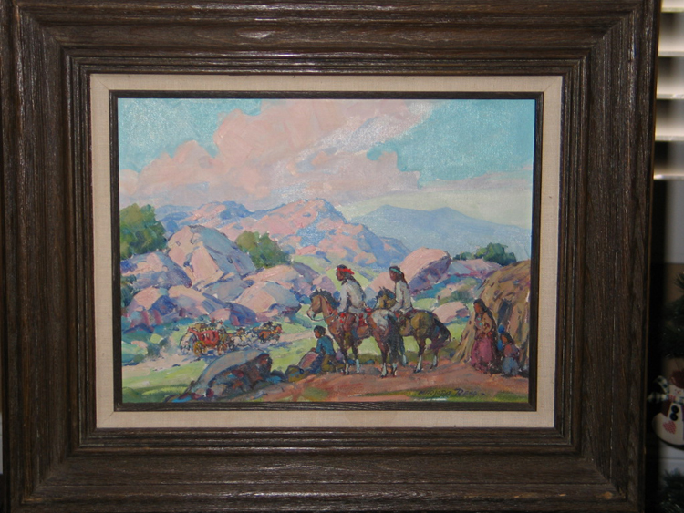 marjorie reed painting indians
